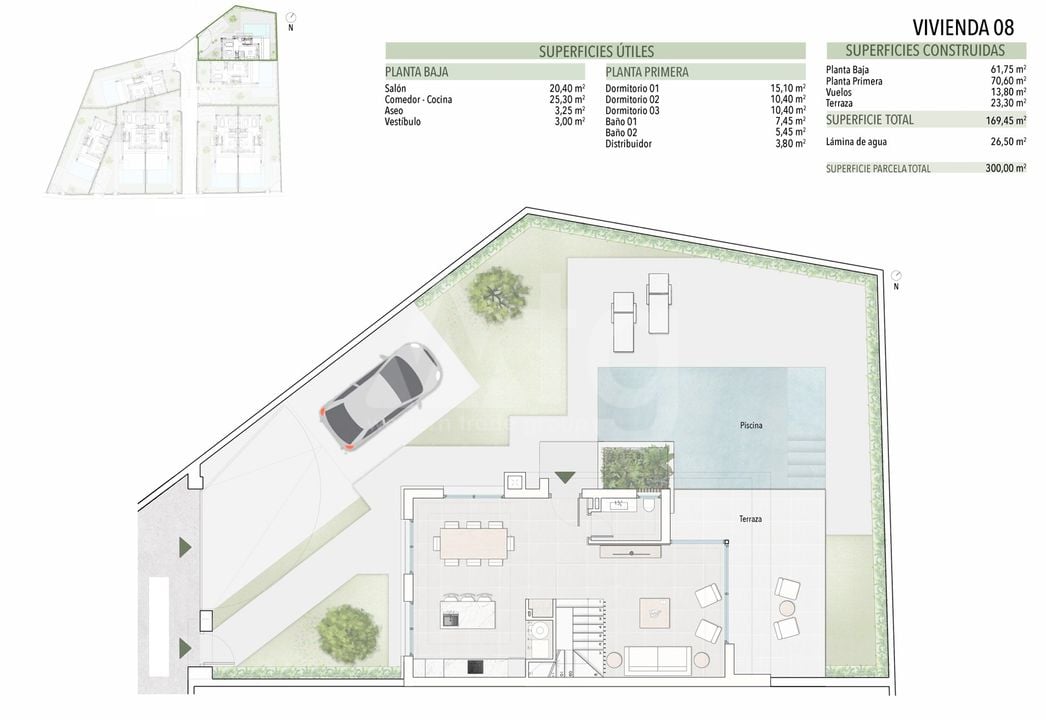 3 bedroom Villa in Villamartin - SE138276 - Photo 1