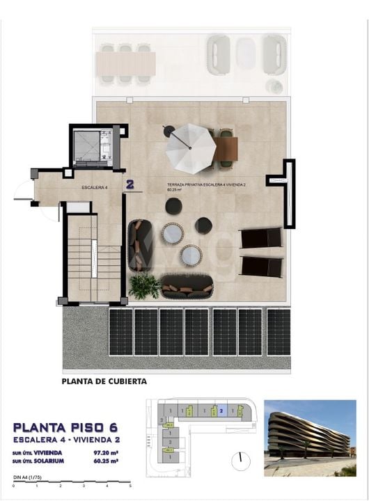 Penthouse Elche, 2 hálószoba - LCT138902 - Fénykép 2