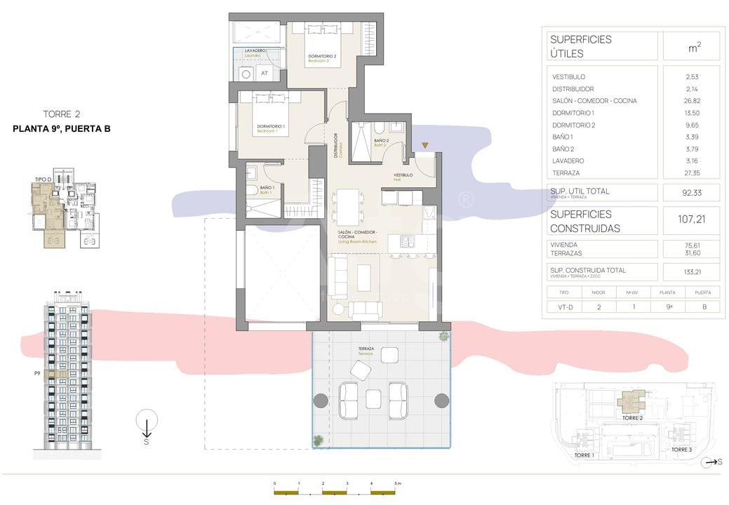 Appartement in Calpe, 2 slaapkamers  - CAM140556 - Foto 1