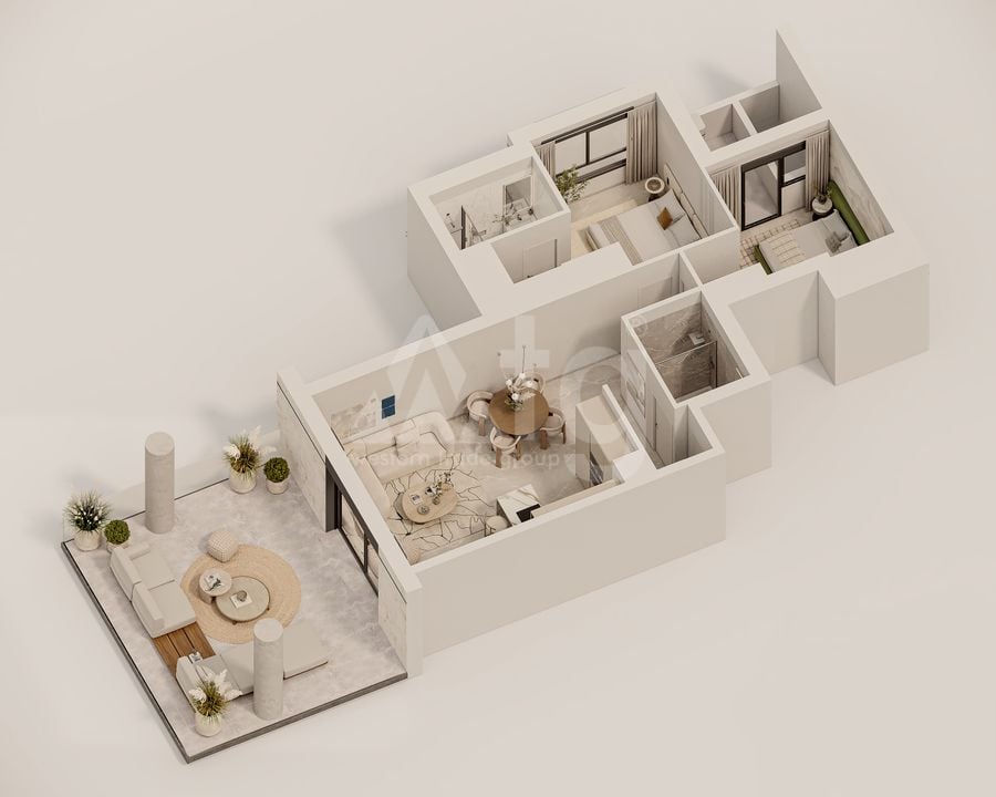 2 bedroom Apartment in Calpe - CAM140557 - Photo 2