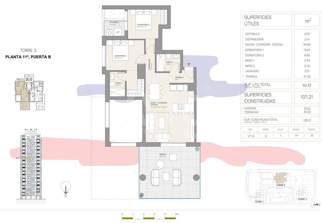 Appartement in Calpe, 2 slaapkamers  - CAM140560 - Foto 1