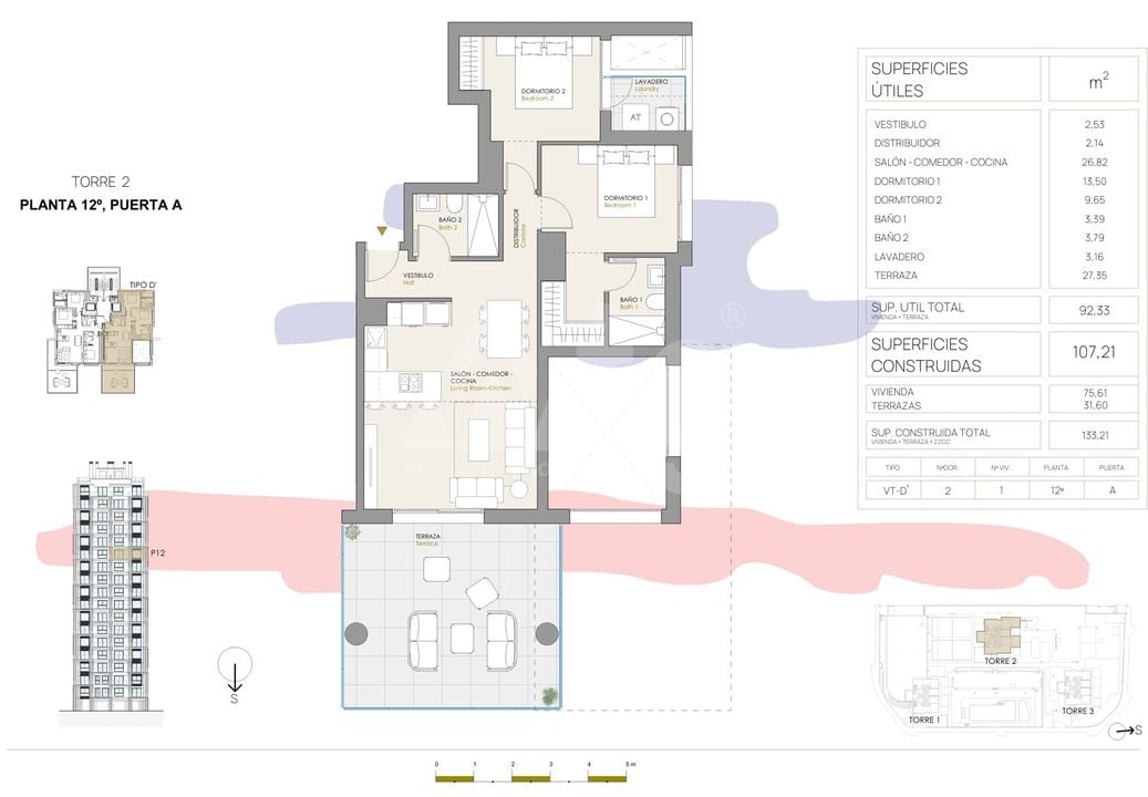 Appartement in Calpe, 2 slaapkamers  - CAM140561 - Foto 1