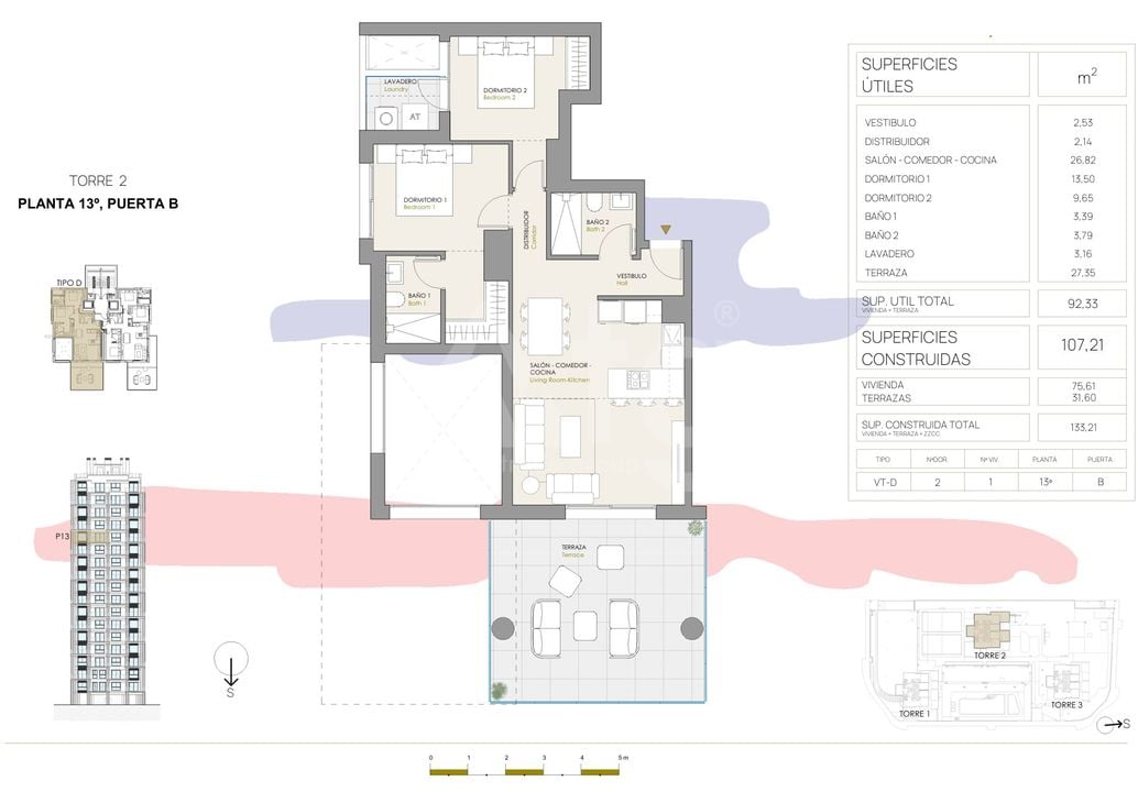 Appartement in Calpe, 2 slaapkamers  - CAM140564 - Foto 1
