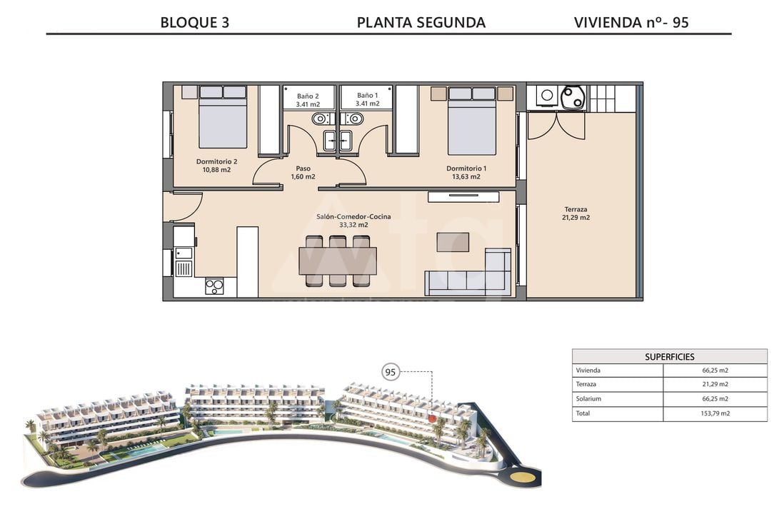 Penthouse Finestrat, 2 hálószoba - IM140730 - Fénykép 1