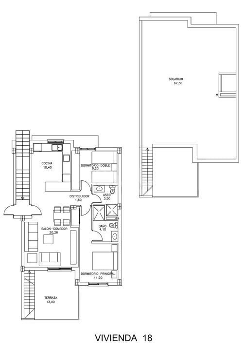 2 bedroom Bungalow in San Miguel de Salinas - SLM141686 - Photo 1