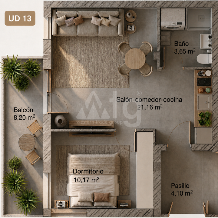 1 bedroom Penthouse in Finestrat - CKD141956 - Photo 2