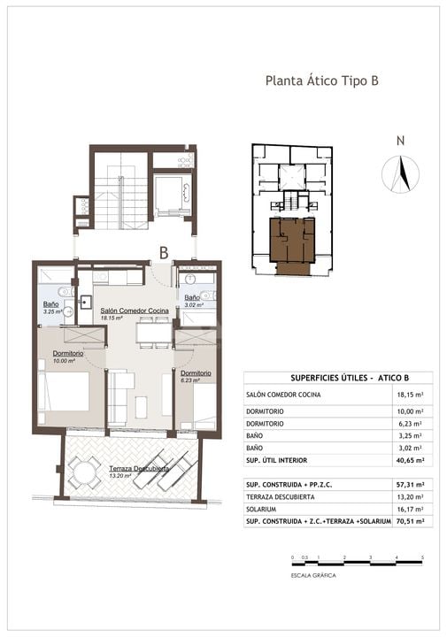 Ático de 2 habitaciones en Torrevieja - VIG142318 - Foto 1