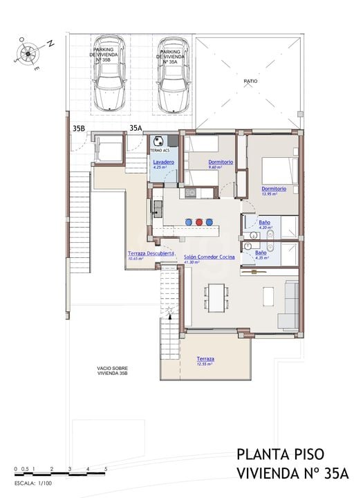 2 bedroom Bungalow in San Miguel de Salinas - AGI5777 - Photo 1