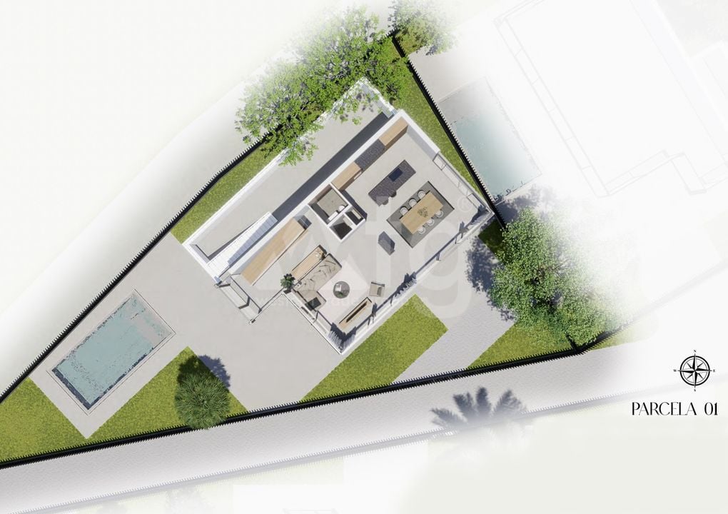 Villa de 3 habitaciones en San Juan de Alicante - CPV143993 - Foto 1