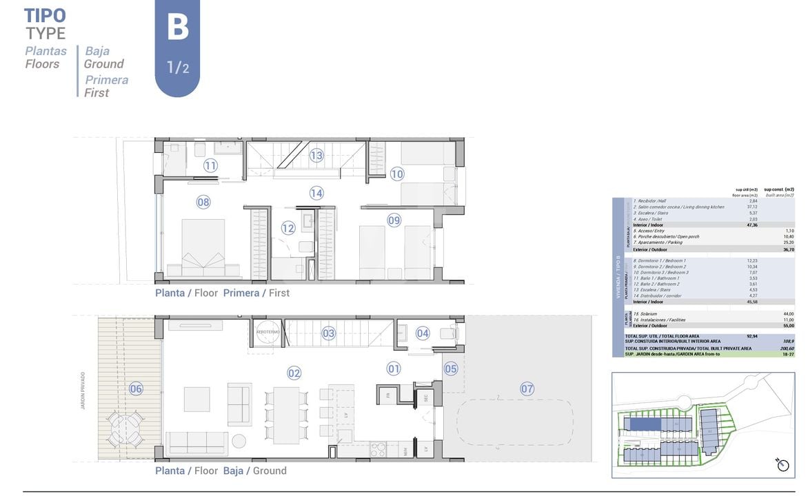 Townhouse w El Campello, 3 sypialnie - HS144388 - Zdjęcie 1