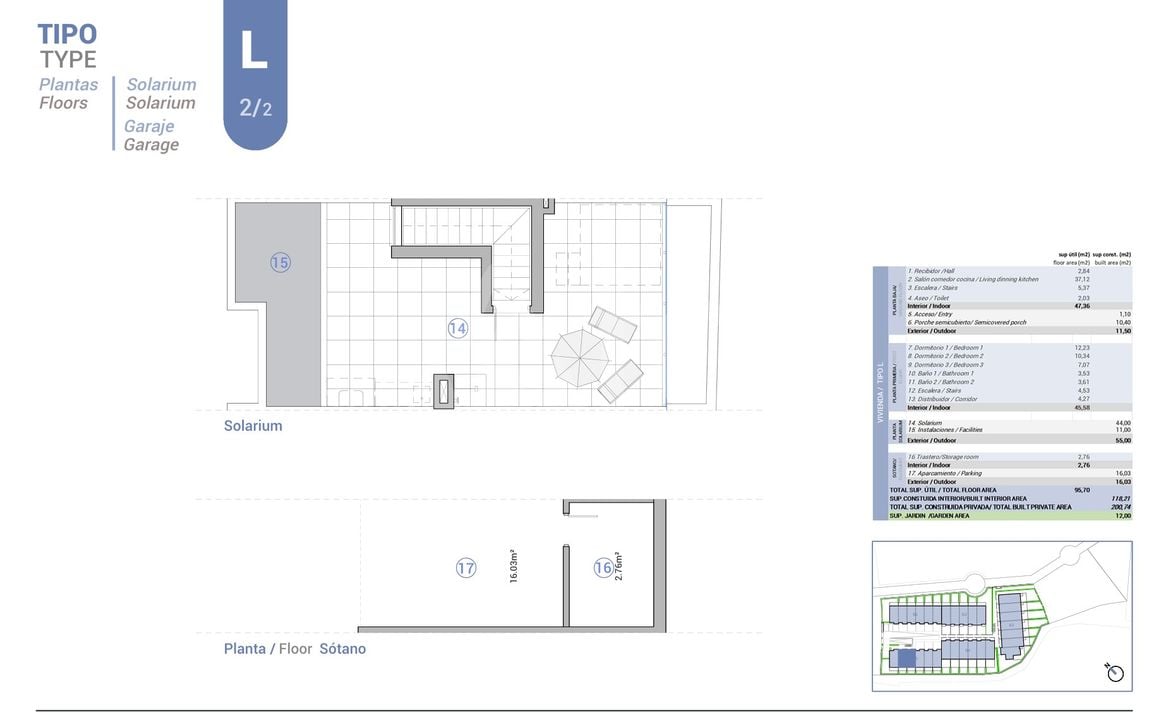 3 Schlafzimmer Reihenhaus in El Campello - HS144400 - Foto 2