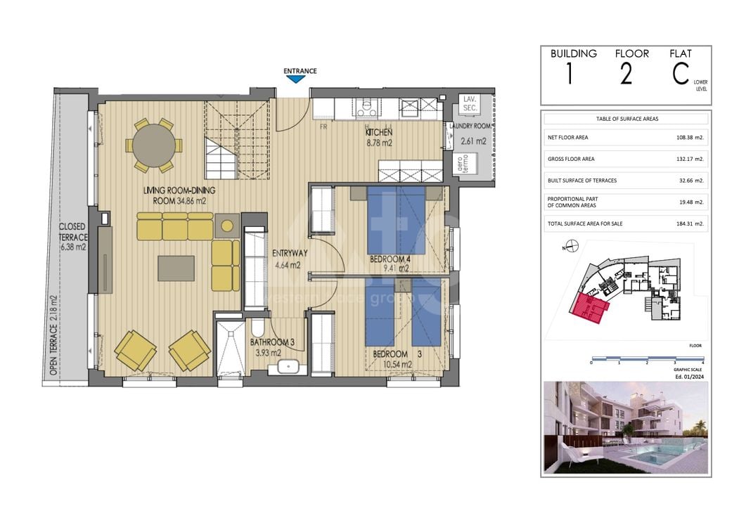 4 Schlafzimmer Penthouse-Wohnung in Xàbia - VAP145729 - Foto 1