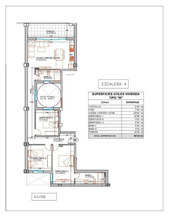 3 bedroom Apartment in Elche - PO145902 - Photo 1