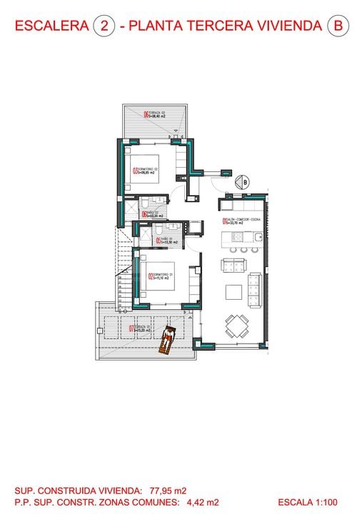 2 bedroom Penthouse in Torrevieja - RUG147839 - Photo 1