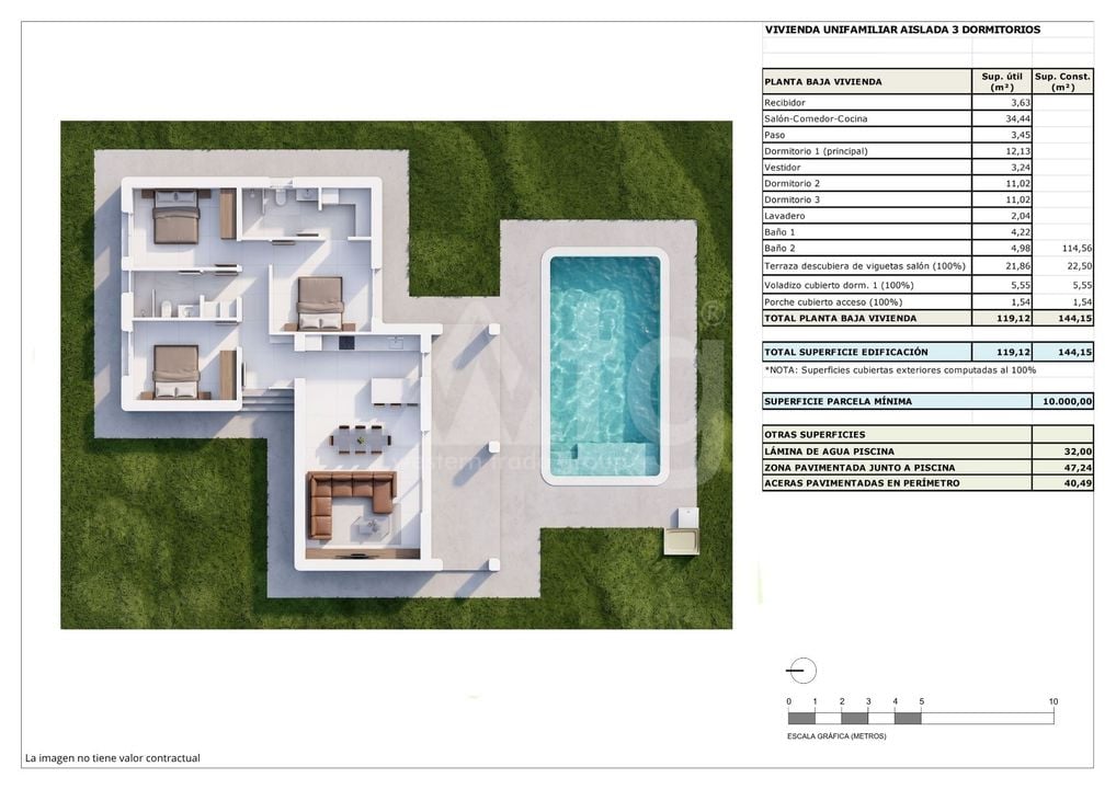 Villa La Romana, 3 hálószoba - MC153356 - Fénykép 1