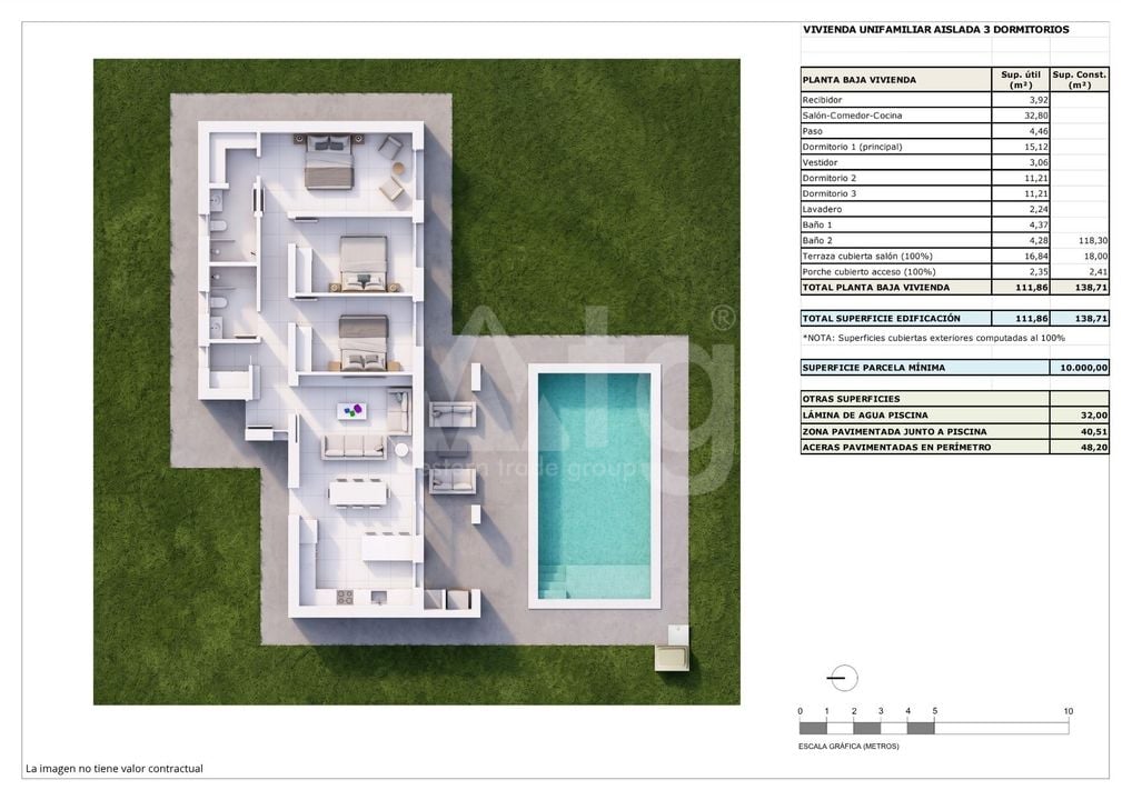 Villa La Romana, 3 hálószoba - MC153358 - Fénykép 1