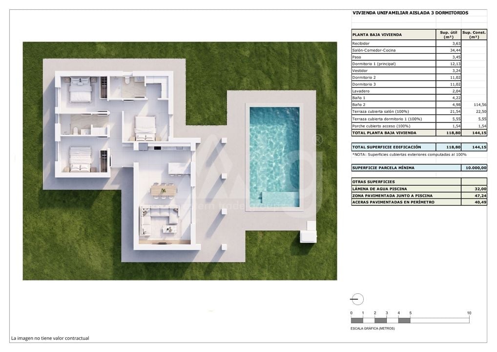 Villa La Romana, 3 hálószoba - MC153360 - Fénykép 2