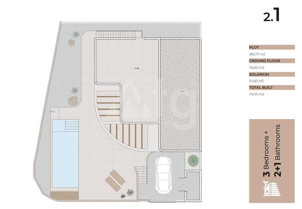 Villa Algorfa, 3 hálószoba - LAI156279 - Fénykép 2