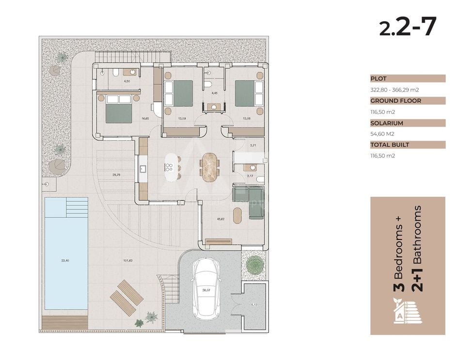 3 Schlafzimmer Villa in Algorfa - LAI156285 - Foto 1