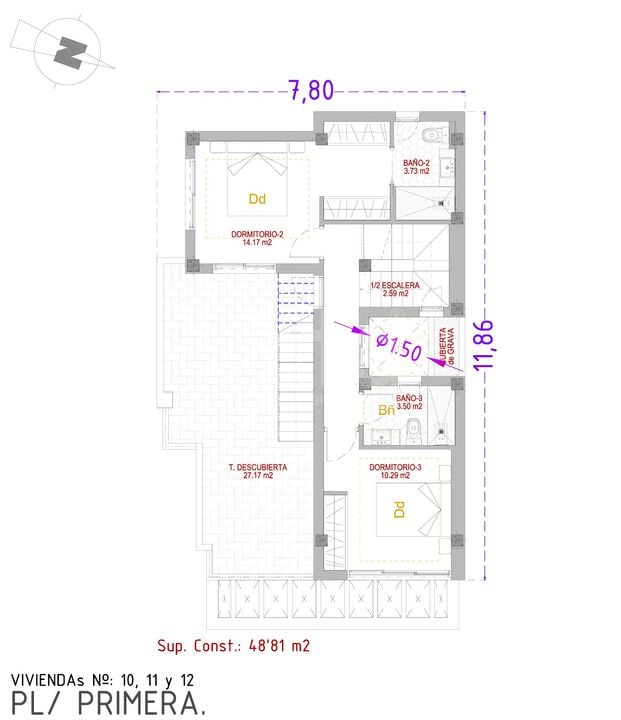 3 Schlafzimmer Villa in Finestrat - PHA159996 - Foto 2