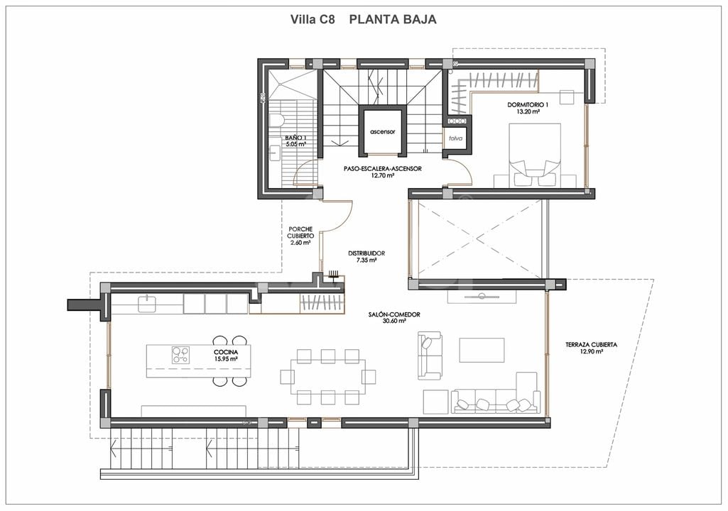 Villa in Benidorm, 5 slaapkamers  - MPS159997 - Foto 2