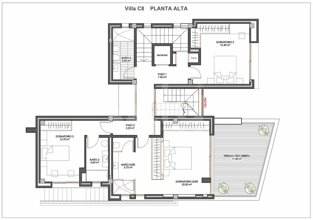 Villa in Benidorm, 5 slaapkamers  - MPS159997 - Foto 3