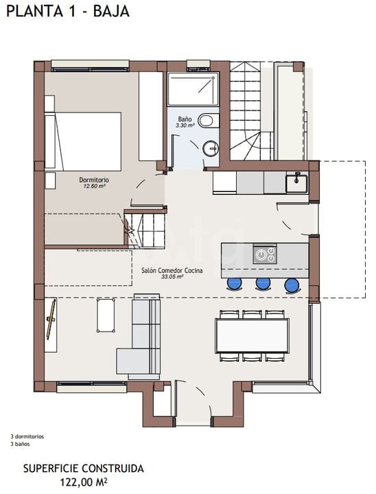 3 bedroom Villa in Vera - AGI74561 - Photo 1