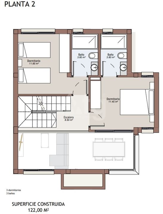 3 bedroom Villa in Vera - AGI74561 - Photo 2