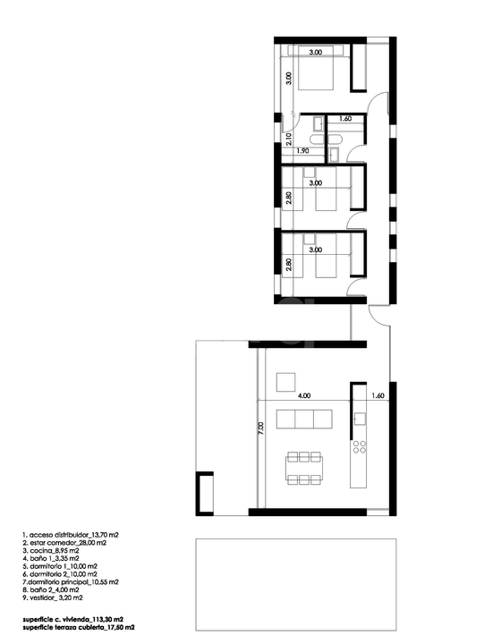 Willa w Pedreguer, 3 sypialnie - CZS23151 - Zdjęcie 2