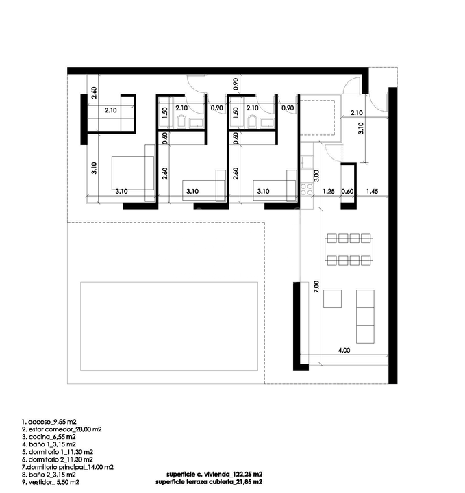Villa de 3 habitaciones en Pedreguer - CZS23152 - Foto 1