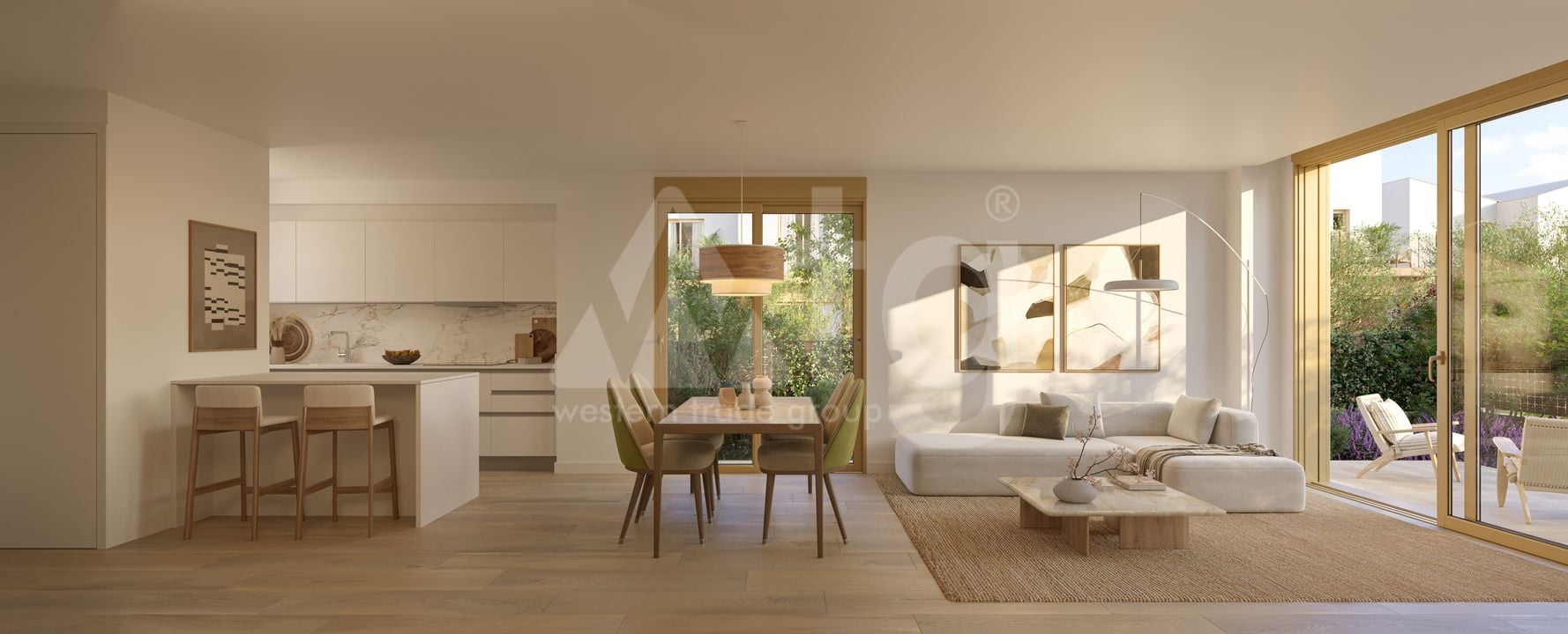 2 Schlafzimmer Appartement in Denia - QUA90795 - Foto - 3