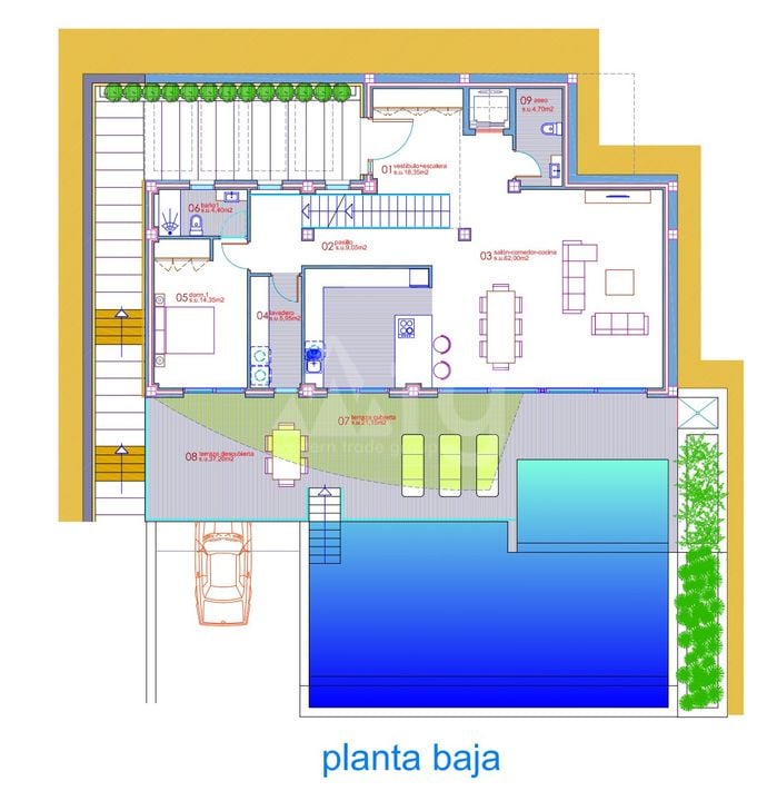 4 Schlafzimmer Villa in Altea - APS28804 - Foto 3
