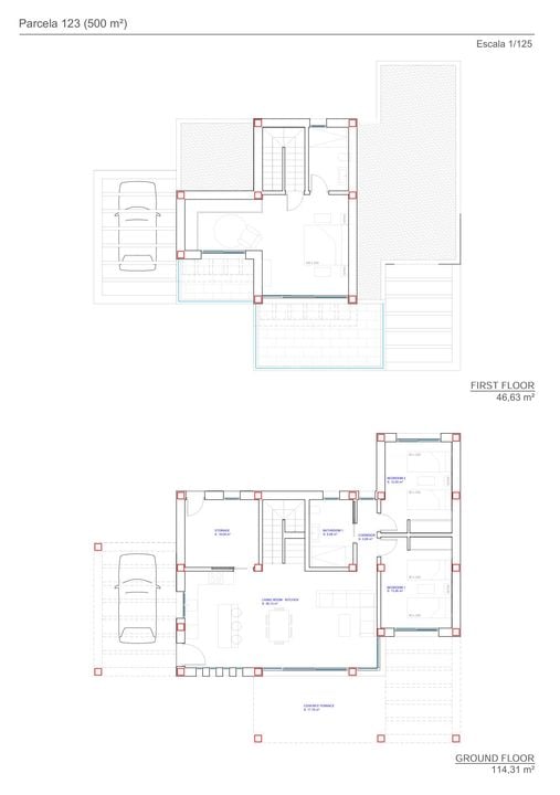 Vilă cu 3 dormitoare în La Marina - GBQ31119 - Imagini 2