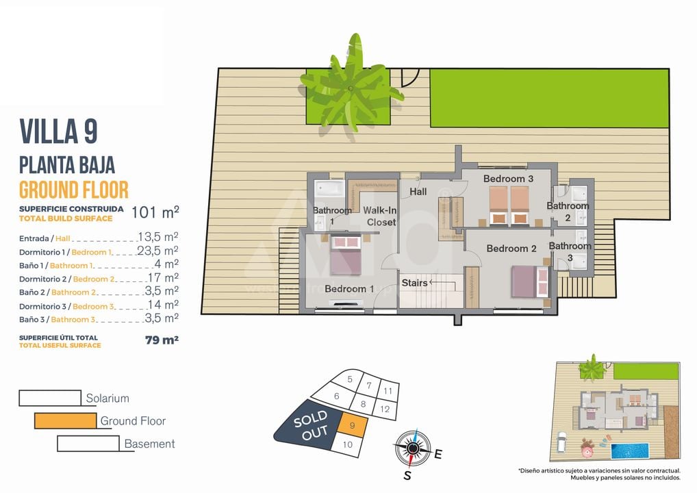 Villa Finestrat, 4 hálószoba - SL33794 - Fénykép 3