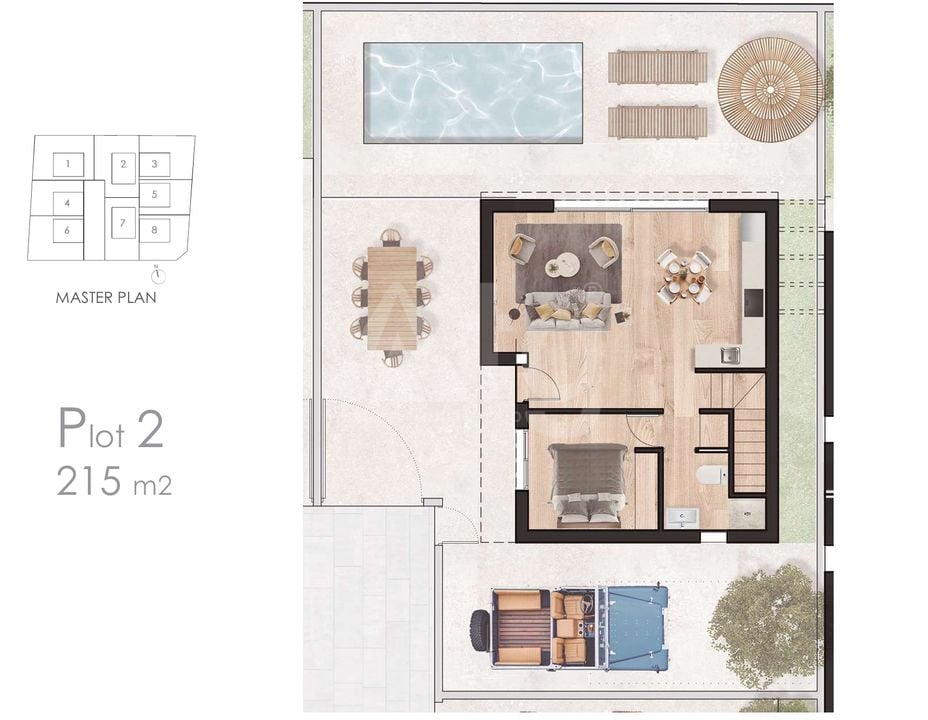 3 Schlafzimmer Villa in Los Dolses - MT8482 - Foto 1