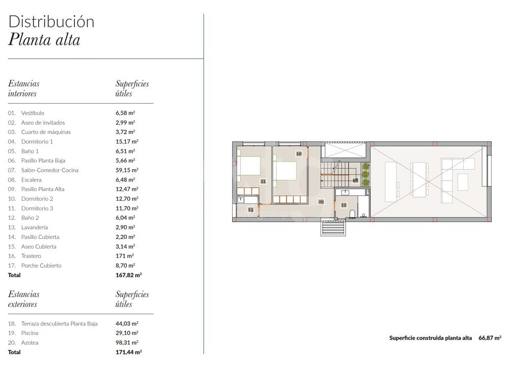 Villa Oliva, 3 hálószoba - CHG40831 - Fénykép 3