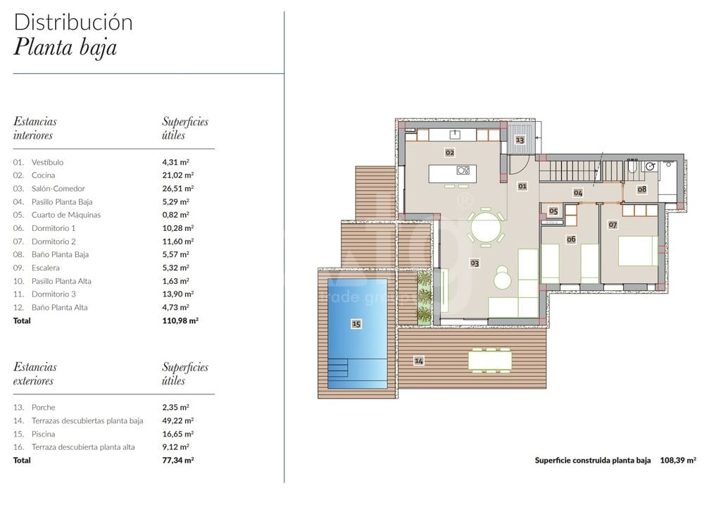 Villa Oliva, 3 hálószoba - CHG40832 - Fénykép 2