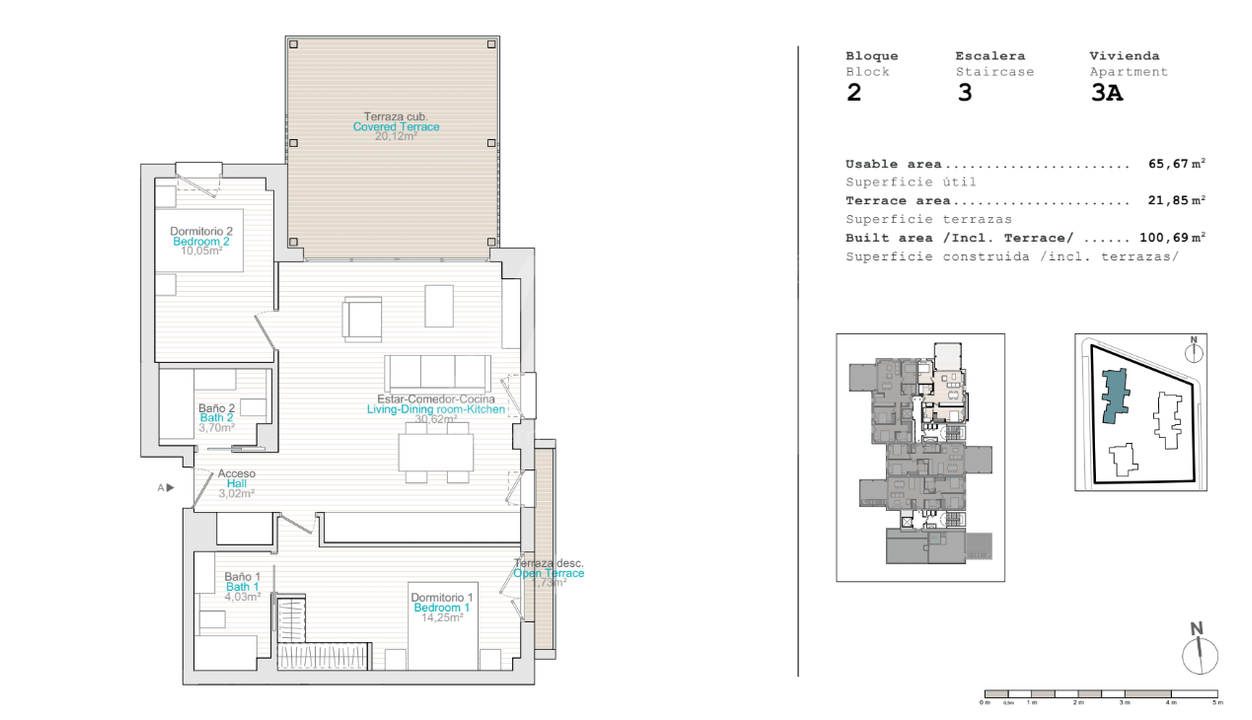 2 bedroom Apartment in El Verger - QUA44735 - Photo 1