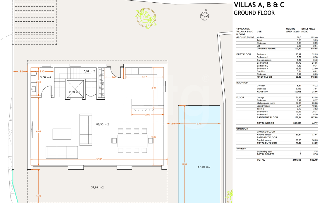 4 bedroom Villa in Finestrat - ABF48033 - Photo 2