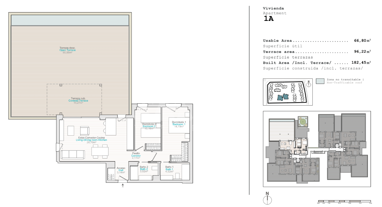 Apartamento de 2 habitaciones en Denia - QUA48139 - Foto 1