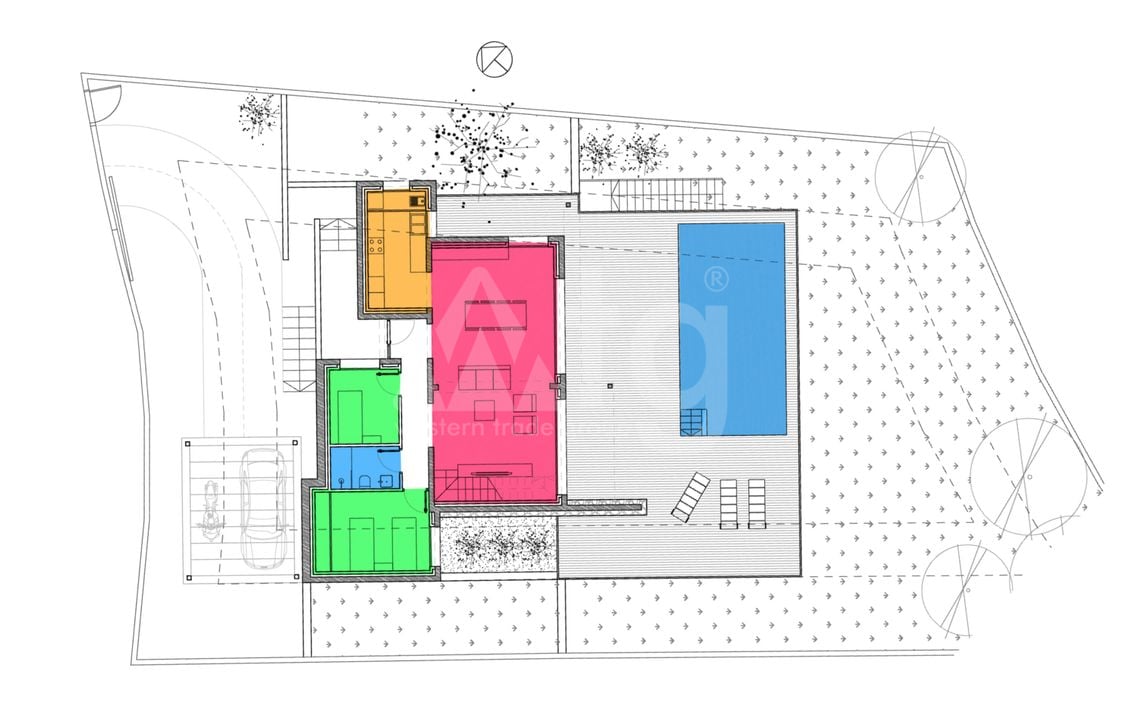 Villa in Pedreguer, 3 slaapkamers  - CSM48343 - Foto 1