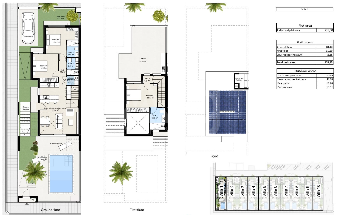 Villa de 3 chambres à Los Nietos - WD50886 - Photo 1