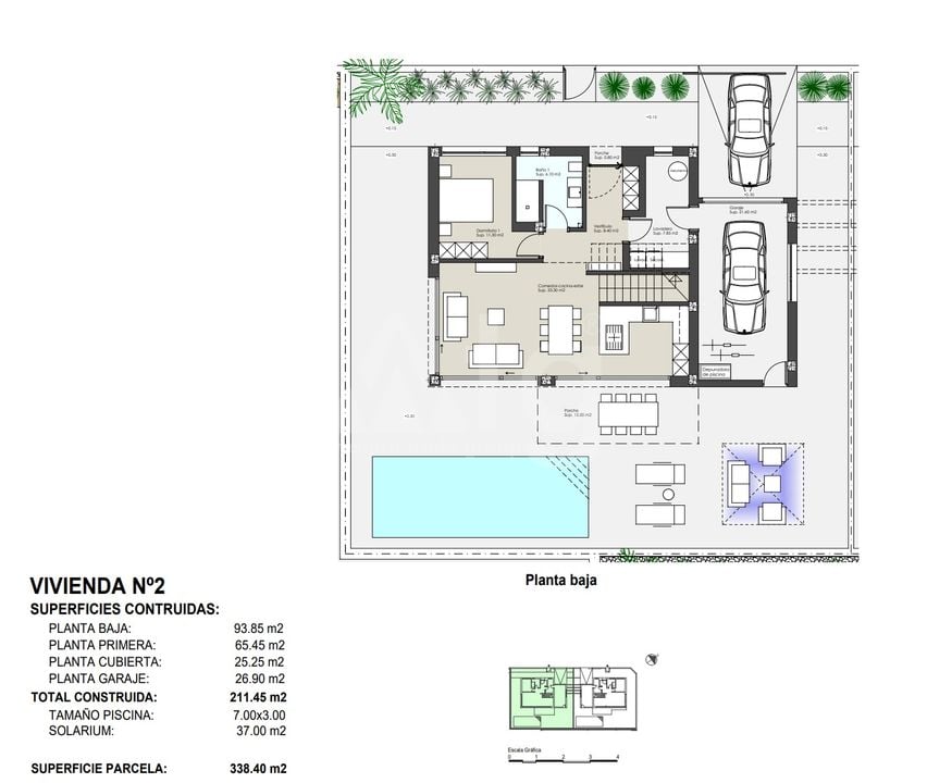 3 Schlafzimmer Villa in Pilar de la Horadada - NP53484 - Foto 1