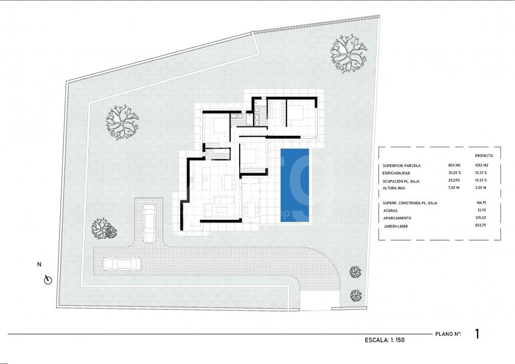 Villa in Calpe, 3 slaapkamers  - JT55728 - Foto 1