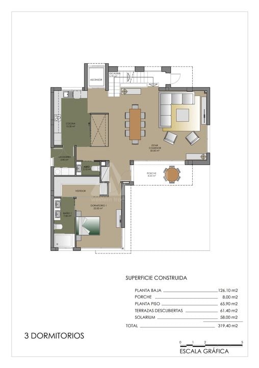 Vilă cu 3 dormitoare în Dehesa de Campoamor - AGI115625 - Imagini 1