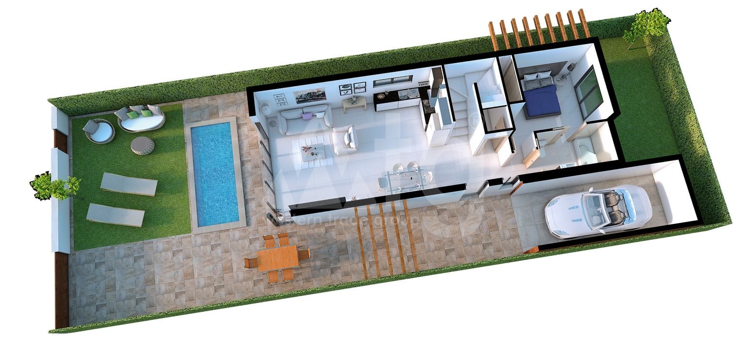 3 Schlafzimmer Villa in Los Alcázares - NGI58191 - Foto 3