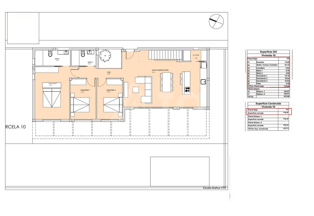 3 bedroom Villa in Finestrat - AG59533 - Photo 1
