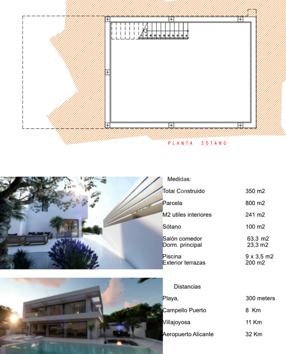 3 Schlafzimmer Villa in El Campello - IHA1118435 - Foto 2