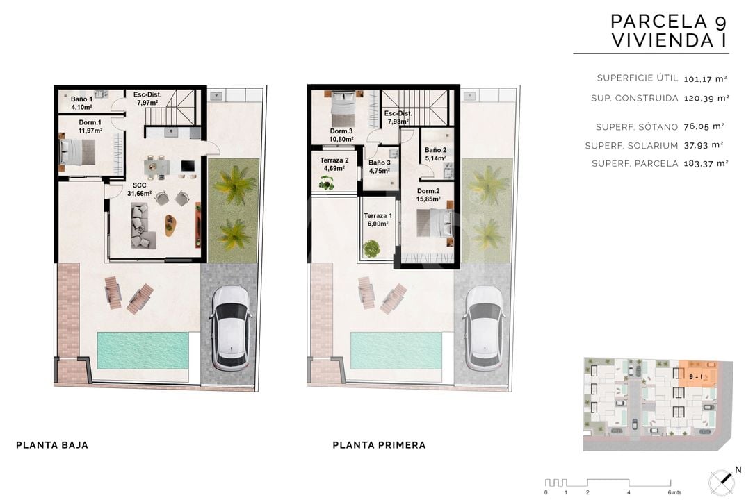 Villa in Benijófar, 3 slaapkamers  - PP64987 - Foto 1