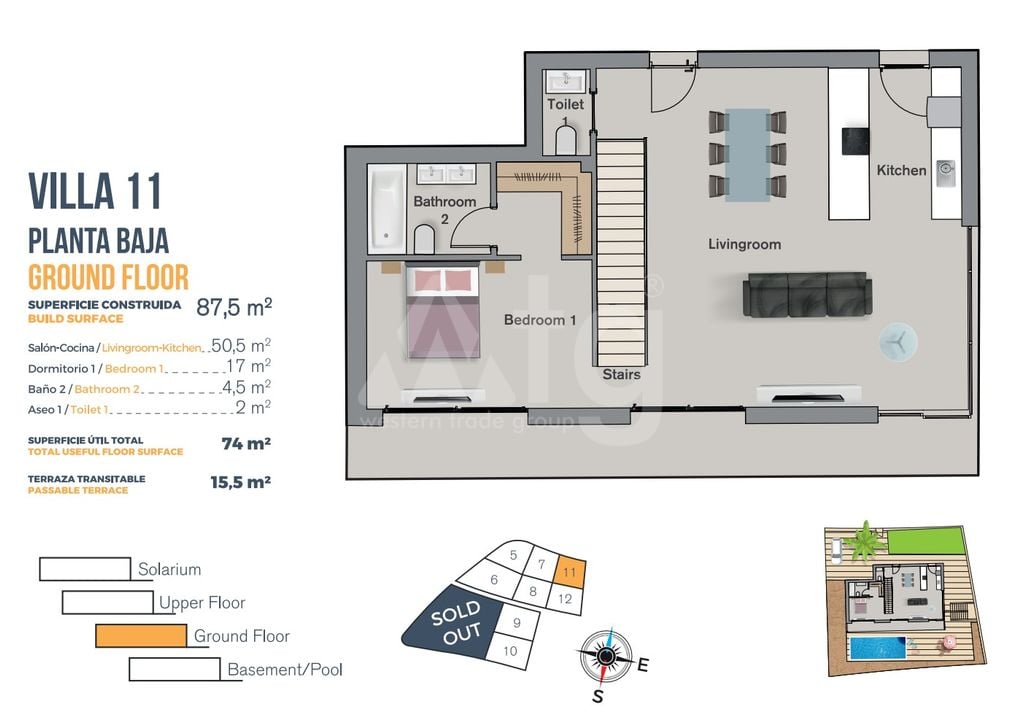Villa Finestrat, 5 hálószoba - SL67843 - Fénykép 3